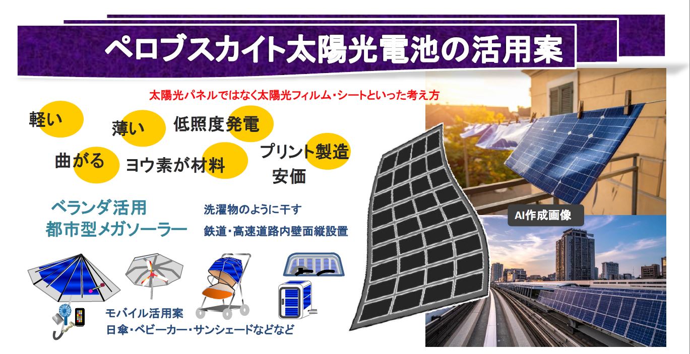 ペロブスカイト太陽光パネル